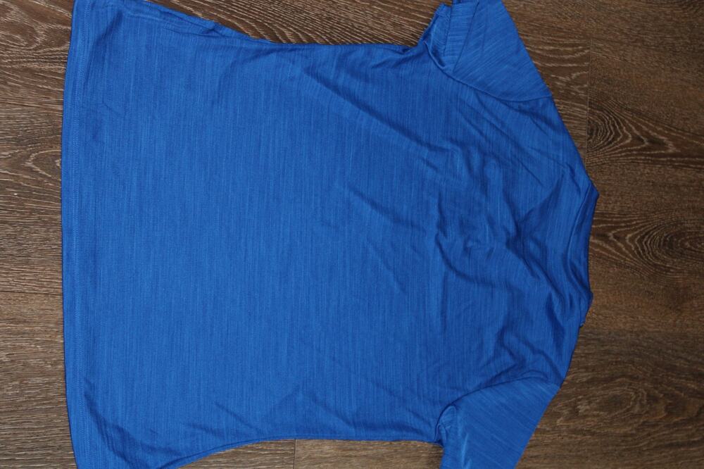 Adidas Men's Ultimate365 Heathered Space- Dyed Golf Polo Shirt Royal Blue size M